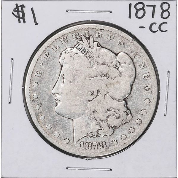 1878-CC $1 Morgan Silver Dollar Coin