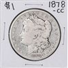 Image 1 : 1878-CC $1 Morgan Silver Dollar Coin