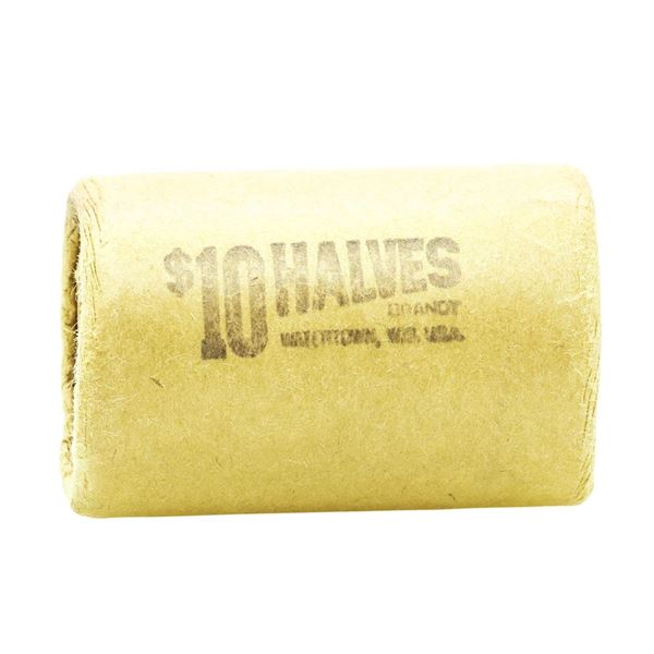 Original Roll of (20) Brilliant Uncirculated 1963-D Franklin Half Dollar Coins