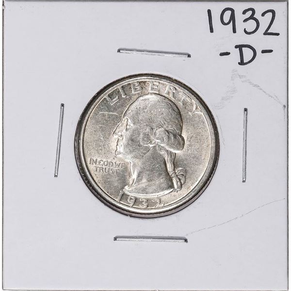 1932-D Washington Quarter Coin