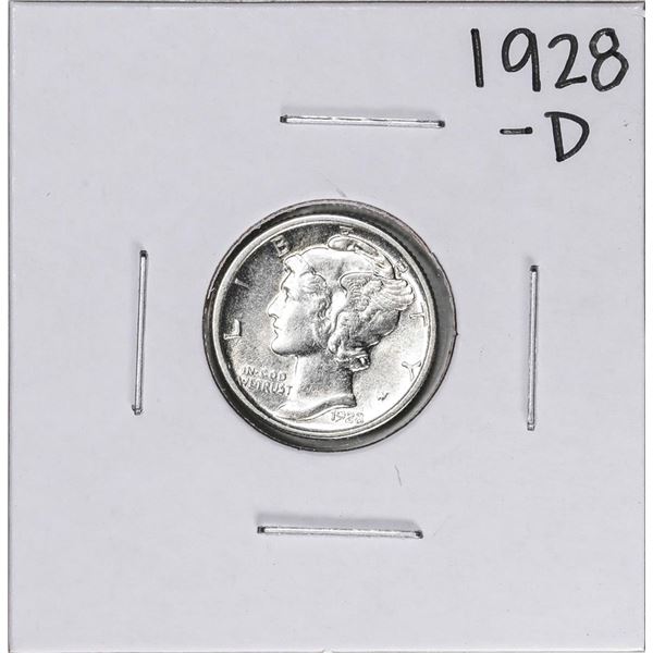 1928-D Mercury Dime Coin