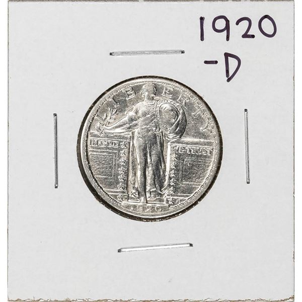 1920-D Standing Liberty Quarter Coin
