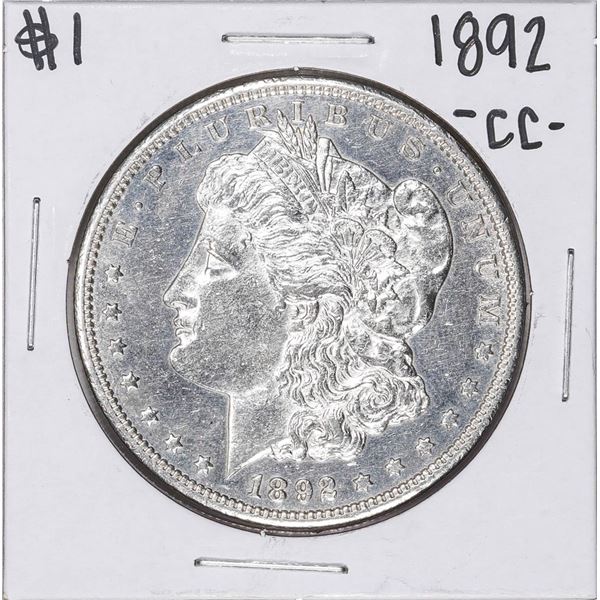 1892-CC $1 Morgan Silver Dollar Coin