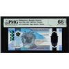 Image 1 : 2022 Philippines Central Bank 1000 Piso Note Pick# 230a PMG Gem Uncirculated 66EPQ