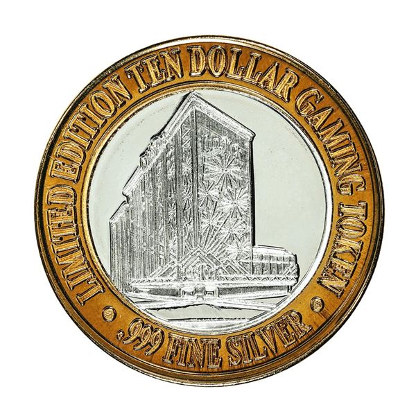 .999 Fine Silver Comstock Hotel & Casino Reno, NV $10 Limited Edition Gaming Token