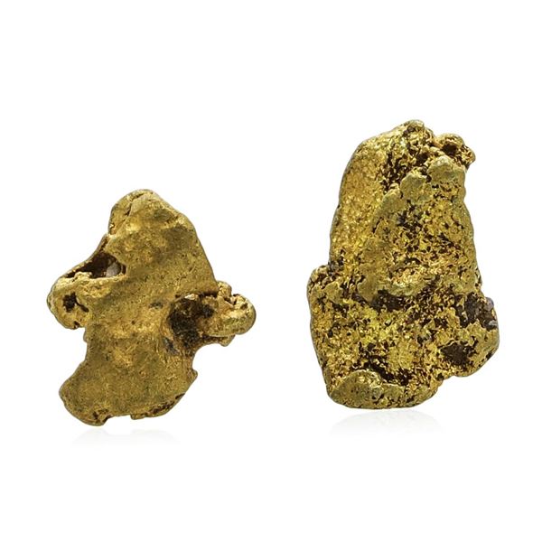 Lot of Gold Nuggets 2.86 Grams Total Weight
