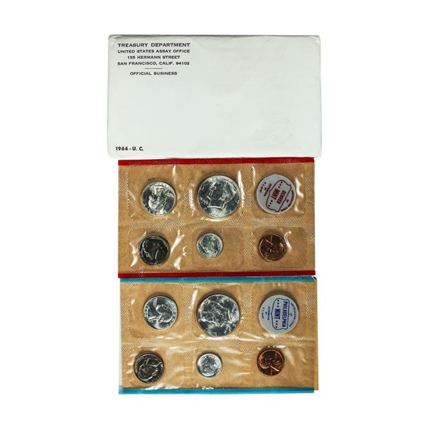 1964 P & D United States Uncirculated Mint Set
