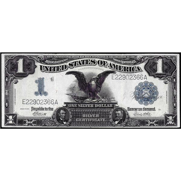1899 $1 Black Eagle Silver Certificate Note