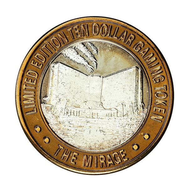.999 Silver The Mirage Las Vegas, Nevada $10 Casino Limited Edition Gaming Token