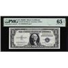 Image 1 : 1935H $1 Silver Certificate Note Fr.1618 PMG Gem Uncirculated 65EPQ