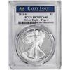 Image 1 : 2021-S Type 2 $1 Proof American Silver Eagle Coin PCGS PR70DCAM Early Issue