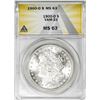 Image 1 : 1900-O VAM-33 $1 Morgan Silver Dollar Coin ANACS MS63