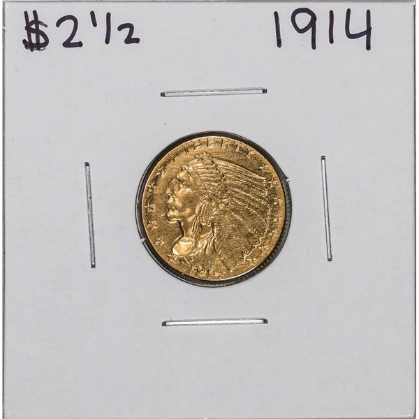 1914 $2 1/2 Indian Head Quarter Eagle Gold Coin