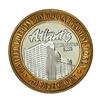 Image 2 : .999 Fine Silver Atlantis Casino & Resort Reno, NV $10 Limited Edition Gaming Token
