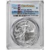Image 1 : 2021-(S) Type 2 $1 American Silver Eagle Coin PCGS MS70 First Strike Emergency Issue