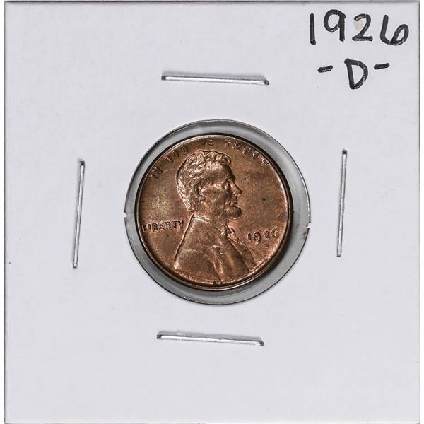 1926-D Lincoln Wheat Cent Coin