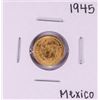 1945 Mexico Dos Y Medio Pesos Gold Coin