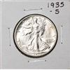 Image 1 : 1935-S Walking Liberty Half Dollar Coin