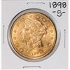 1898-S $20 Liberty Head Double Eagle Gold Coin