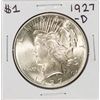 Image 1 : 1927-D $1 Peace Silver Dollar Coin
