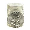 Image 1 : Roll of (20) Brilliant Uncirculated 1954 Franklin Half Dollar Coins