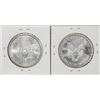 Image 2 : Lot of (2) 2018 $1 American Silver Eagle Coin