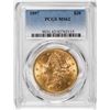 1897 $20 Liberty Head Double Eagle Gold Coin PCGS MS62