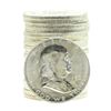 Image 1 : Roll of (20) 1950-D Brilliant Uncirculated Franklin Half Dollar Coins