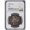 Image 1 : 1893-O $1 Morgan Silver Dollar Coin NGC G6