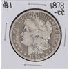 Image 1 : 1878-CC $1 Morgan Silver Dollar Coin