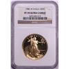 Image 1 : 1986-W $50 Proof American Gold Eagle Coin NGC PF70 Ultra Cameo