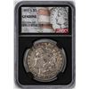 Image 1 : 1891-S $1 Morgan Silver Dollar Coin NGC Genuine