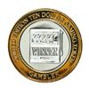 .999 Silver Gambler Reno, Nevada $10 Casino Limited Edition Gaming Token