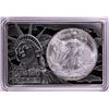 2012 $1 American Silver Eagle Coin & 2oz Silver Bar Set
