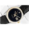Image 1 : Rolex Men's Two Tone Black Onyx Datejust Wristwatch