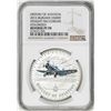 2015 Burundi 5000 Francs Aviation History Vought F4U Corsair Silver Coin NGC Rev PF70