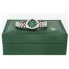 Image 7 : Rolex Ladies Stainless Steel Green Vignette Diamond & Emerald Datejust Wristwatch