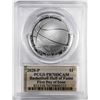 Image 2 : 2020-P $1 Basketball Hall of Fame Proof Silver Dollar Coin PCGS PR70DCAM FDOI