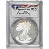 Image 1 : 2014-W $1 Proof American Silver Eagle Coin PCGS PR69DCAM Edmund Moy Signature