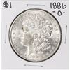 Image 1 : 1886-O $1 Morgan Silver Dollar Coin