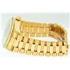 Image 9 : Rolex Men's 18K Yellow Gold Green Diamond Day Date President Wristwatch