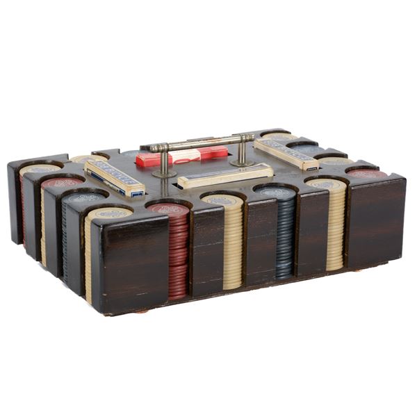 Large Rack of Poker Chips