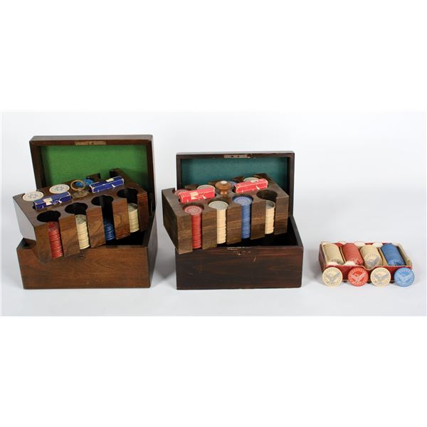 Poker Chips and Racks