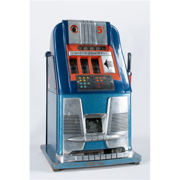 Mills "Blue Bell" Five Cent Slot Machine