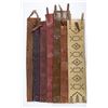 Image 1 : Lot of Seven (7) Studded Bronc Belts