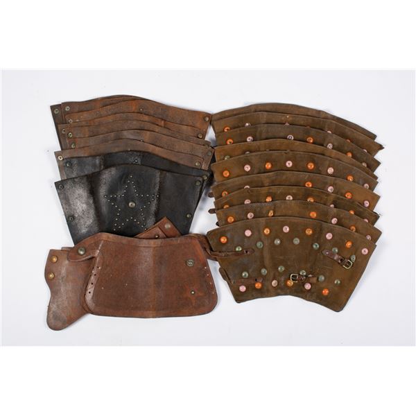 Large Lot of Cowboy Wrist Cuffs