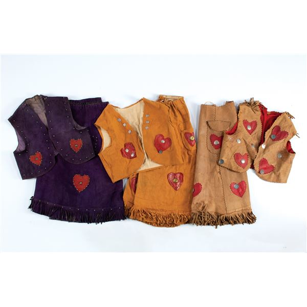 Cowgirl Outfits from the Tom Mix Circus