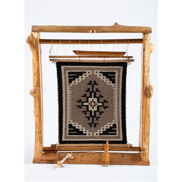 Navajo Weaving Sampler Loom