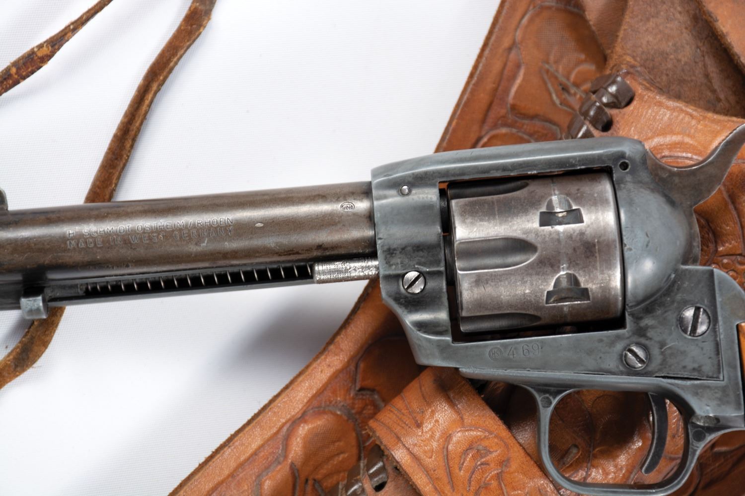 Columbia Pictures Movie Prop Rig & Revolver