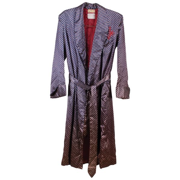 John Wayne's Monogrammed Satin Robe